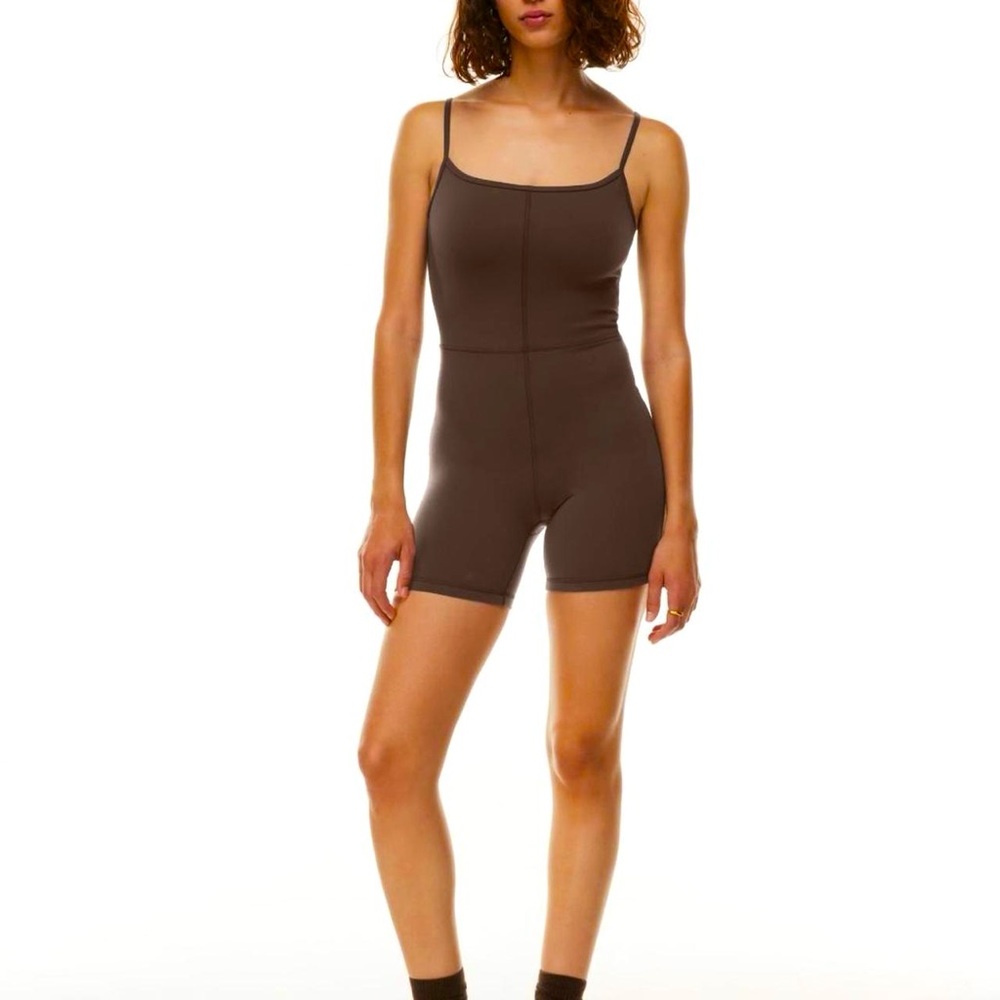 Wilfred Free Aritzia Women's Brown Playsuit-romper